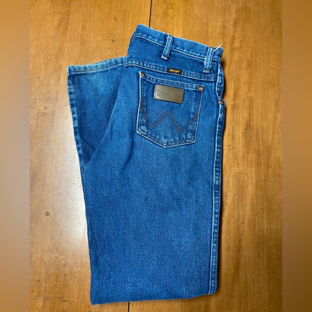 Vintage old school wranglers cowboy jeans 31 x 32